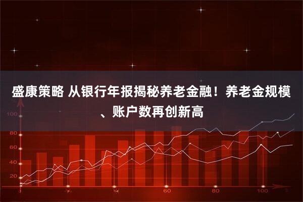 盛康策略 从银行年报揭秘养老金融！养老金规模、账户数再创新高